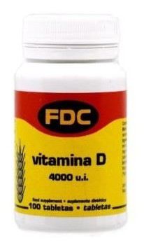 FDC Vitamin D 4000 ui 100 Tablets