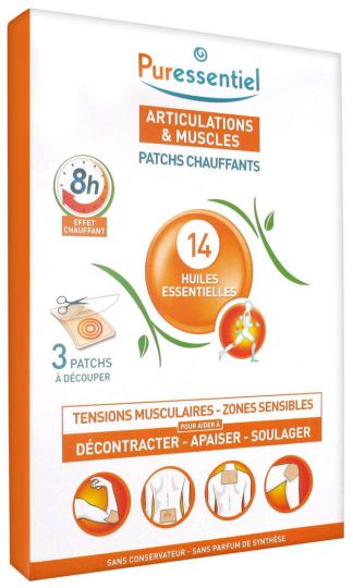 Heated Patches Joint and Muscles 3 Units Heated Patches Joint and Muscles 3 Units