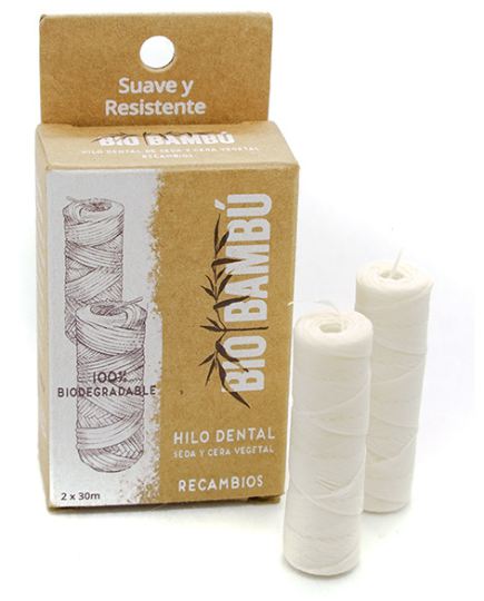 Spare Natural Silk Dental Floss 2 x 30 mts Spare Natural Silk Dental Floss 2 x 30 mts