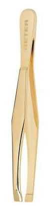 Golden Straight Tip Depilator Tweezers Golden Straight Tip Depilator Tweezers