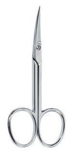 Chrome Curved Skin Manicure Scissors Chrome Curved Skin Manicure Scissors