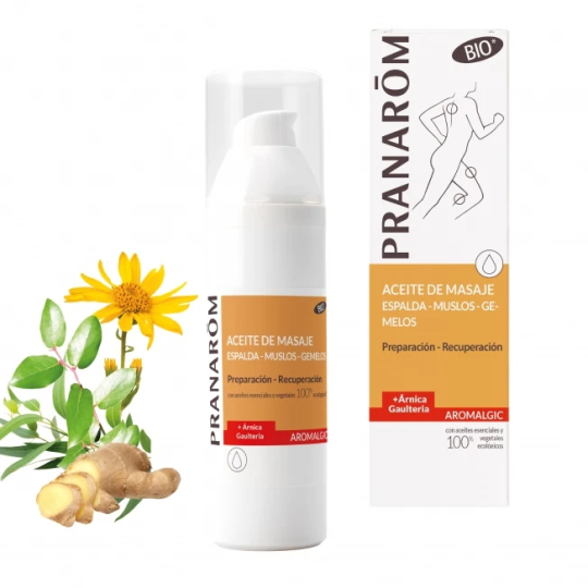 Massage Oil Preparation and recovery Bio eco 100 ml Massage Oil Preparation and recovery Bio eco 100 ml