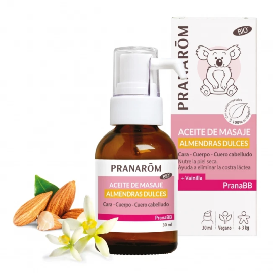 Organic Sweet Almond Massage Oil 30 ml Organic Sweet Almond Massage Oil 30 ml