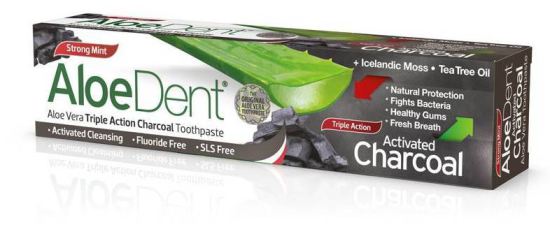 Aloedent Active Charcoal Toothpaste 100 ml Aloedent Active Charcoal Toothpaste 100 ml