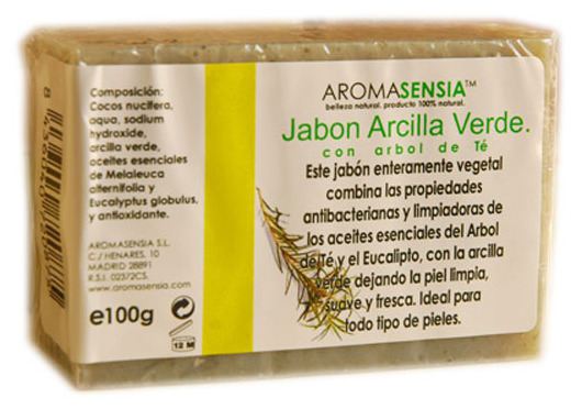 Green Clay Tea Tree Soap 100 gr Green Clay Tea Tree Soap 100 gr