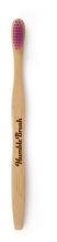 Toothbrush Adult Soft Purple Bamboo Toothbrush Adult Soft Purple Bamboo