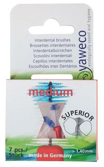 Interdental Brush Medium 7 Units of 1.40 mm Interdental Brush Medium 7 Units of 1.40 mm