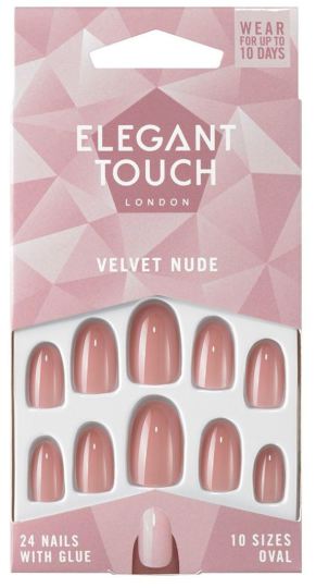 Velvet Nude False Nails 24 units Velvet Nude False Nails 24 units