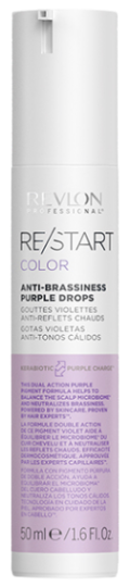 Re Start Color Purple Drops anti brassiness 50 ml Re Start Color Purple Drops anti brassiness 50 ml