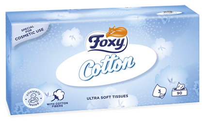 Cotton Ultra Soft Facial Tissues 90 units Cotton Ultra Soft Facial Tissues 90 units