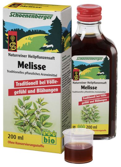 Melisa Juice 200Ml. Schoenenberger Melisa Juice 200Ml. Schoenenberger