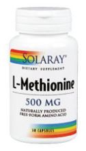 L-Methionine 500 mg 30 Capsules L-Methionine 500 mg 30 Capsules