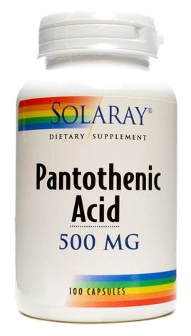 Acid Pantothenic 500 mg 100 Capsules Acid Pantothenic 500 mg 100 Capsules