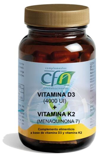 Vitamin D3 + K2 60 caps Vitamin D3 + K2 60 caps