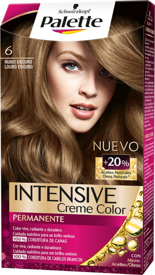 Palette Intense Color Creme 6 Dark Blonde 115 ml Palette Intense Color Creme 6 Dark Blonde 115 ml
