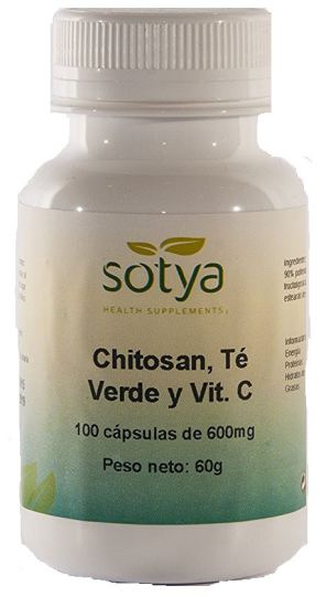 Chitosan + Green Tea 100CAP. Chitosan + Green Tea 100CAP.