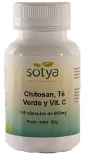 Chitosan + Green Tea 100CAP. Chitosan + Green Tea 100CAP.
