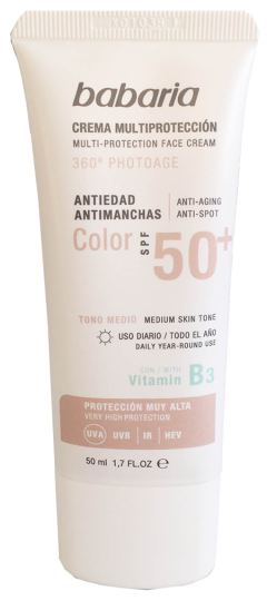 Sun Cream spf 50 + Anti-Aging Color 50 ml Sun Cream spf 50 + Anti-Aging Color 50 ml