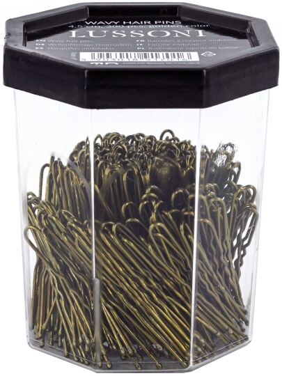 Horquillas para el Cabello Onduladas Oro 300 Piezas Horquillas para el Cabello Onduladas Oro 300 Piezas