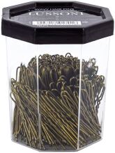 Horquillas para el Cabello Onduladas Oro 300 Piezas Horquillas para el Cabello Onduladas Oro 300 Piezas