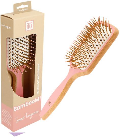Bamboo Detangling Brush Sweet Tangerine Palette Bamboo Detangling Brush Sweet Tangerine Palette