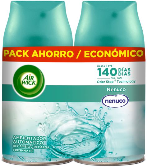 Freshmatic Nenuco Automatic Air Freshener Spray 2 refills x 250 ml Freshmatic Nenuco Automatic Air Freshener Spray 2 refills x 250 ml