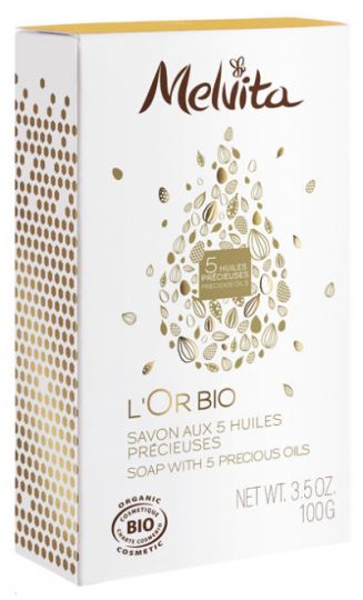 Jabón l'or bio con 5 aceites preciosos 100 gr Jabón l'or bio con 5 aceites preciosos 100 gr
