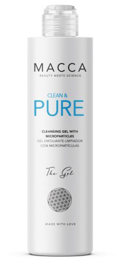 Gel limpiador clean & pure con micropartículas 200 ml Gel limpiador clean & pure con micropartículas 200 ml