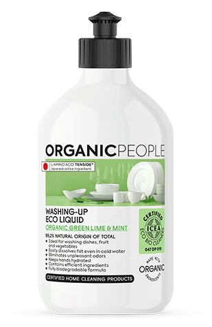 Líquido lavavajillas ecológico lima verde y menta 500 ml Líquido lavavajillas ecológico lima verde y menta 500 ml