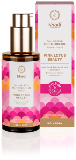 Aceite corporal ayurveda loto rosado equilibrio 100 ml Aceite corporal ayurveda loto rosado equilibrio 100 ml