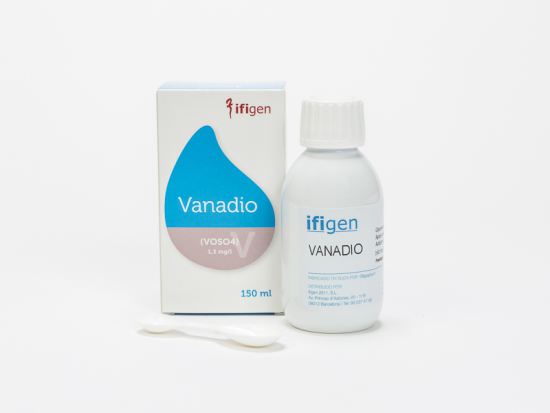Vanadio oligoelementos 150 ml Vanadio oligoelementos 150 ml