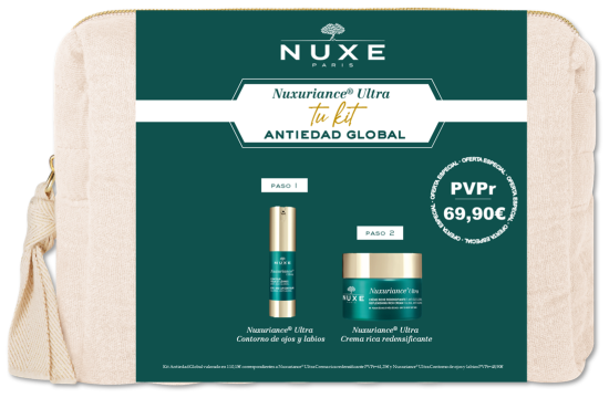 Nuxuriance Ultra Kit Antiedad Global día Piel Normal 2 Piezas Nuxuriance Ultra Kit Antiedad Global día Piel Normal 2 Piezas